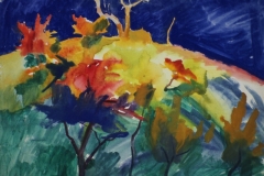 Domboldal-papir-gouache-festmeny-44.5x59-cm