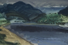 Dunakanyar-hajoval-papir-gouache-festmeny-20x33.5-cm