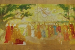 Egyhazi-freskoterv-e.n.-gouache-papir-415x97-cm