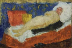 Fekvo-akt-papir-gouache-festmeny-16.4x21.3-cm