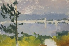 Folyopart-faval-papir-gouache-festmeny-21.5x34.5-cm