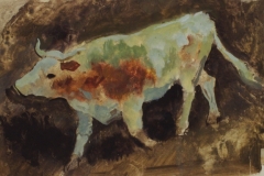 Halado-okor-papir-gouache-festmeny-21.2x34.4-cm