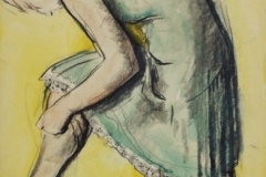 Harisnyat-huzo-no-papir-gouache-festmeny-34x21-cm