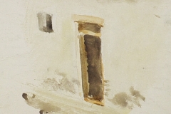 Hazfal-ajtoval-papir-aquarell-festmeny-20.8x34-cm