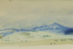 Hegyvonulat-e.n.-gouache-papir-125x34-cm