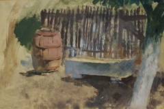 Hordo-es-valyu-kerites-elott-papir-gouache-festmeny-21x338-cm