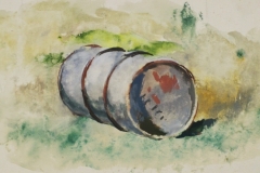 Hordo-papir-gouache-festmeny-20.3x33.8-cm