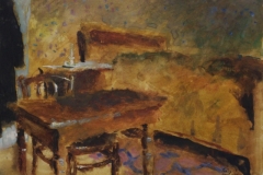 Interieur-Genf-1946-gouache-papir-21x30-cm