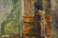 Interieur-sublot-elott-allo-asszonnyal-e.n.-gouache-papir-22x345-cm