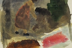 Kalyha-elott-papir-gouache-festmeny-10.6x24-cm