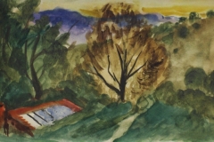 Melegagy-papir-gouache-festmeny-21x34-cm