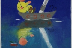 Modiano-plakatterv-papir-gouache-festmeny-25x17.6-cm