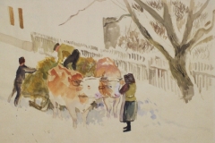 Okros-szan-rakodo-parasztokkal-papir-gouache-festmeny-23.9x31-cm