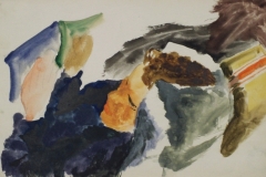 Olvaso-no-papir-gouache-festmeny-21x34-cm