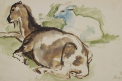 Piheno-kecskek-papir-gouache-festmeny-21x34-cm