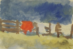 Ruhaszaritas-papir-gouache-festmeny-10.5x14.5-cm