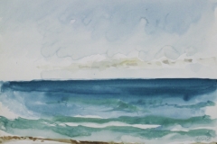 Santa-Severa-papir-gouache-festmeny-24x32-cm