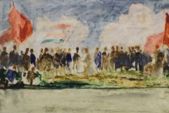 Szabadsag-papir-gouache-festmeny-21x33.9-cm