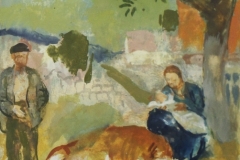 Szinvazlatok-Este-otthon-e.n.-gouache-papir-21x155-cm