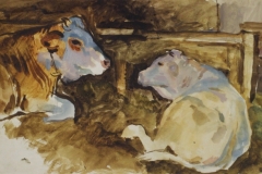 Tehenek-a-jaszol-elott-papir-gouache-festmeny-21x34-cm