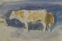 Tehenek-a-vizparton-papir-gouache-festmeny-21x34-cm