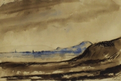 Tengerpart-1921-aquarell-papir-15x23-cm