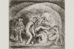 Allegorikus-kompozicio-papir-rezkarc-7.6x8.8-cm