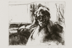 Anyam-az-ablaknal-papir-rezkarc-12.7x16.5-cm