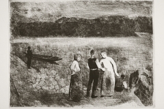 Halaszok-a-Dunan_-papir-rezkarc-30.4x40.1-cm