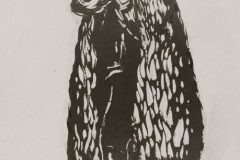 Modiano-plakatterv-papir-linometszet-29.5x21.3-cm