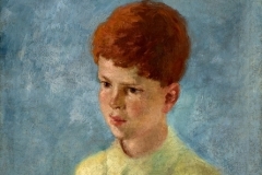 Fiúportré-Péter-1936-tempera-vászon-63x47-cm