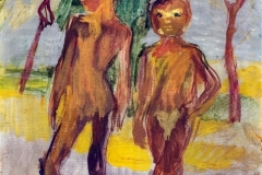 Gyerekek-1931k.-tempera-furnérlemez-59.8x49.3-cm