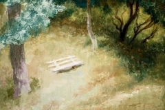 Kerti-pad-1943-tempera-vászon-70.2x100-cm