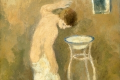 Mosakodó-akt-é.n.-tempera-vászon-70x50.4-cm